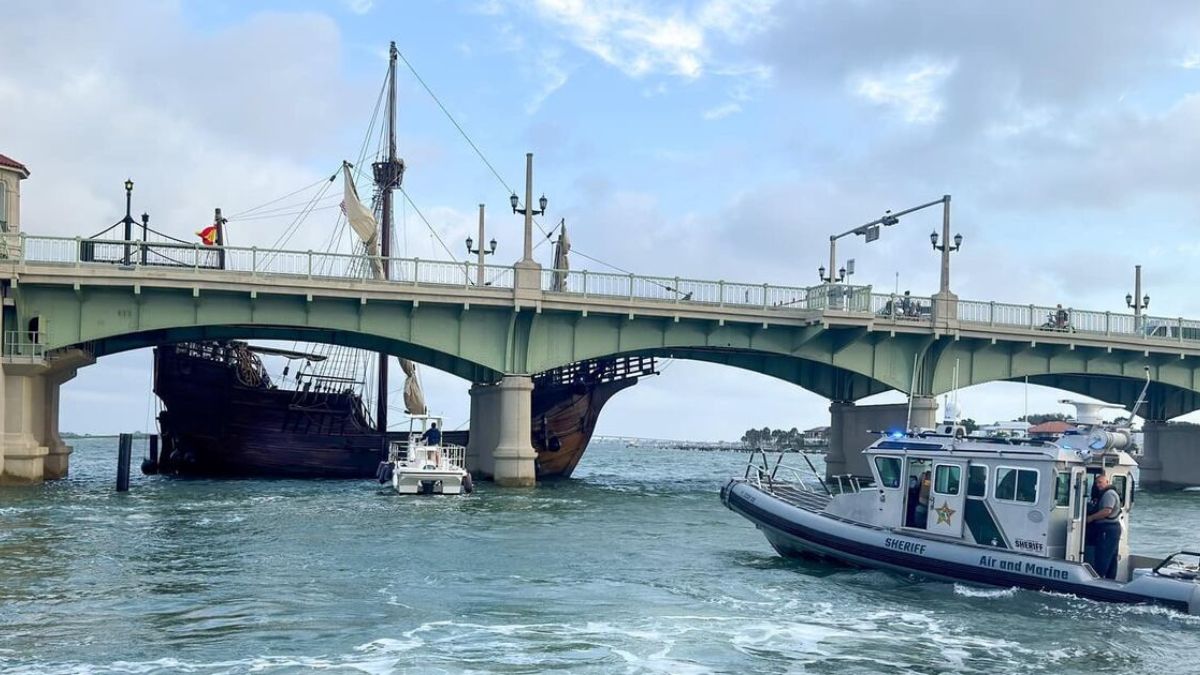 nao trinidad bridge of lions collision